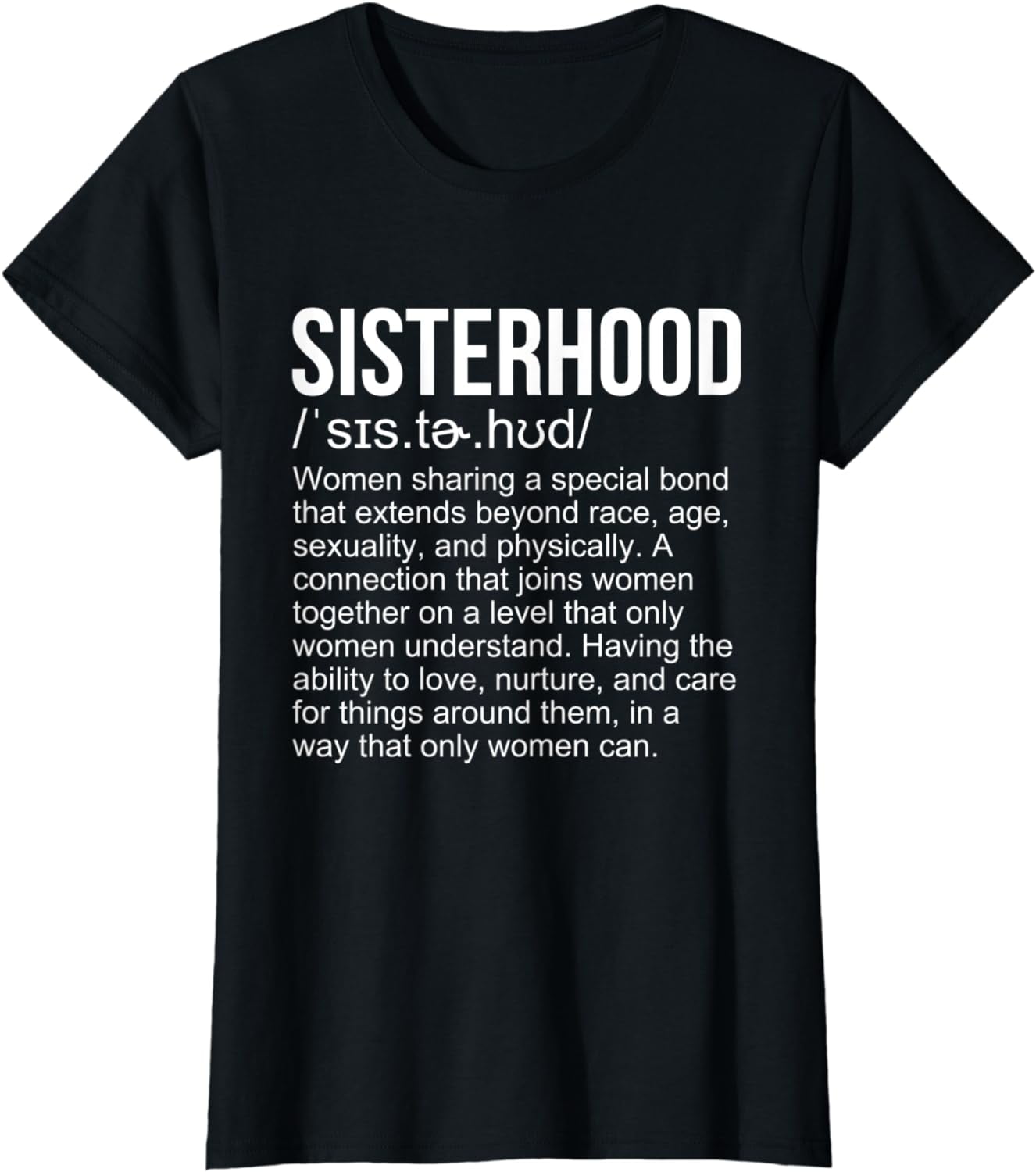 Sisterhood Relationship Sisters Twins Cute Quote Design TShirt
