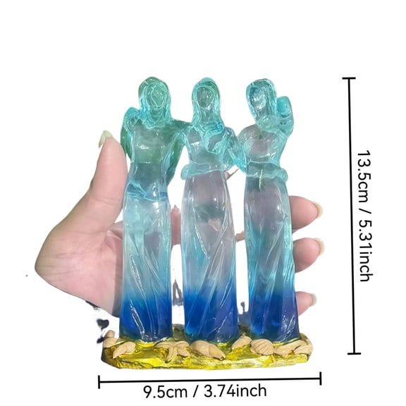 Sisters By My Side Celebrates Friendships Three Sisters Sculpture Christmas Thanksgiving Day Birthday Gifts