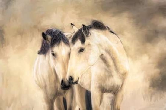 Sisters Canvas Art - Wendy Caro (12 x 18)