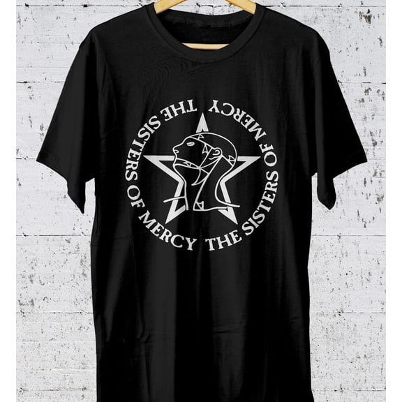 Sisters Of- Mercy T-shirt, Band Inspired Graphic Tees, Rock Band, Music Tees