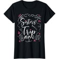 thumbnail image 1 of Sisters Road Trip 2024 Weekend Girls Trip Funny Vacation T-Shirt, 1 of 4