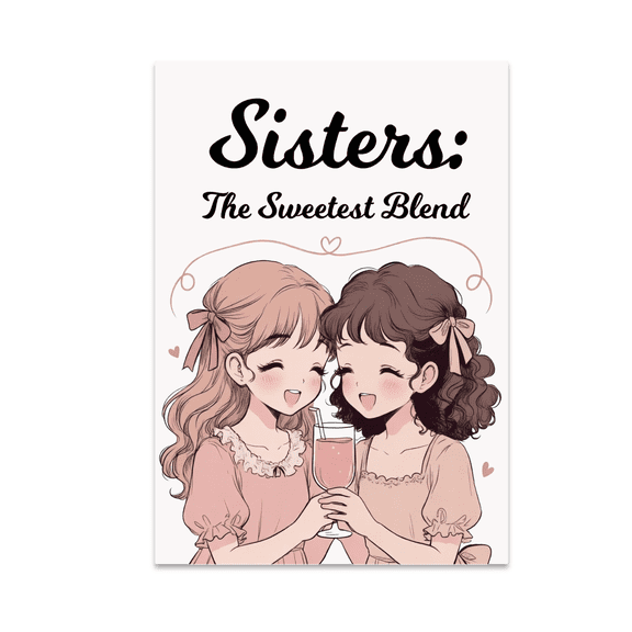 Sisters: The Sweetest Blend Wall Art - Sisters Bond - 13x19 Poster Print