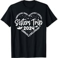 thumbnail image 1 of Sisters Trip 2025 Memories Trip Friends Vacation Retro T-Shirt, 1 of 3