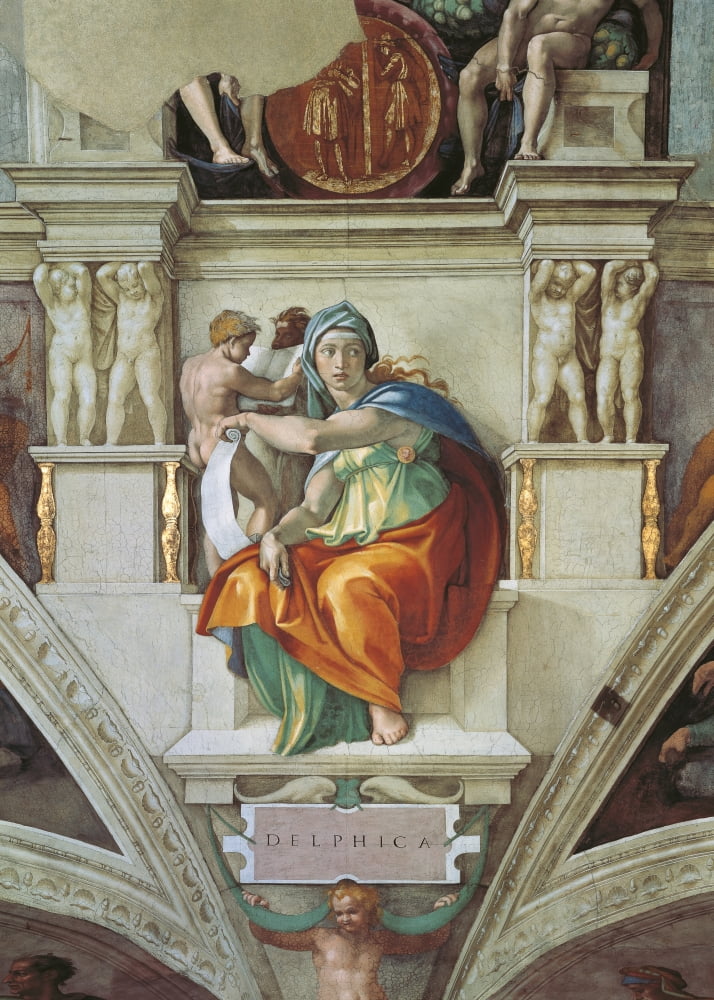 Sistine Chapel (Cappella Sistina) Canvas Art - (18 x 24)