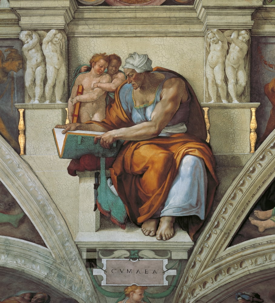 Sistine Chapel (Cappella Sistina) Canvas Art -  (18 x 24)