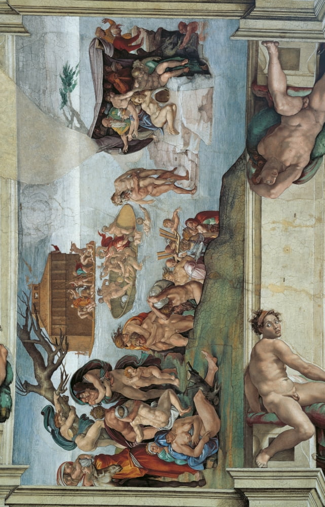 Sistine Chapel (Cappella Sistina) Canvas Art - (18 x 24)