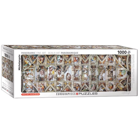 Sistine Chapel Panorama 1000-Piece Puzzle