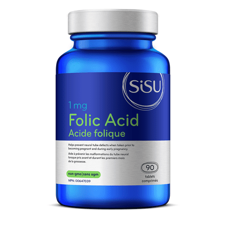Sisu - Folic Acid 1mg 90 Tabs