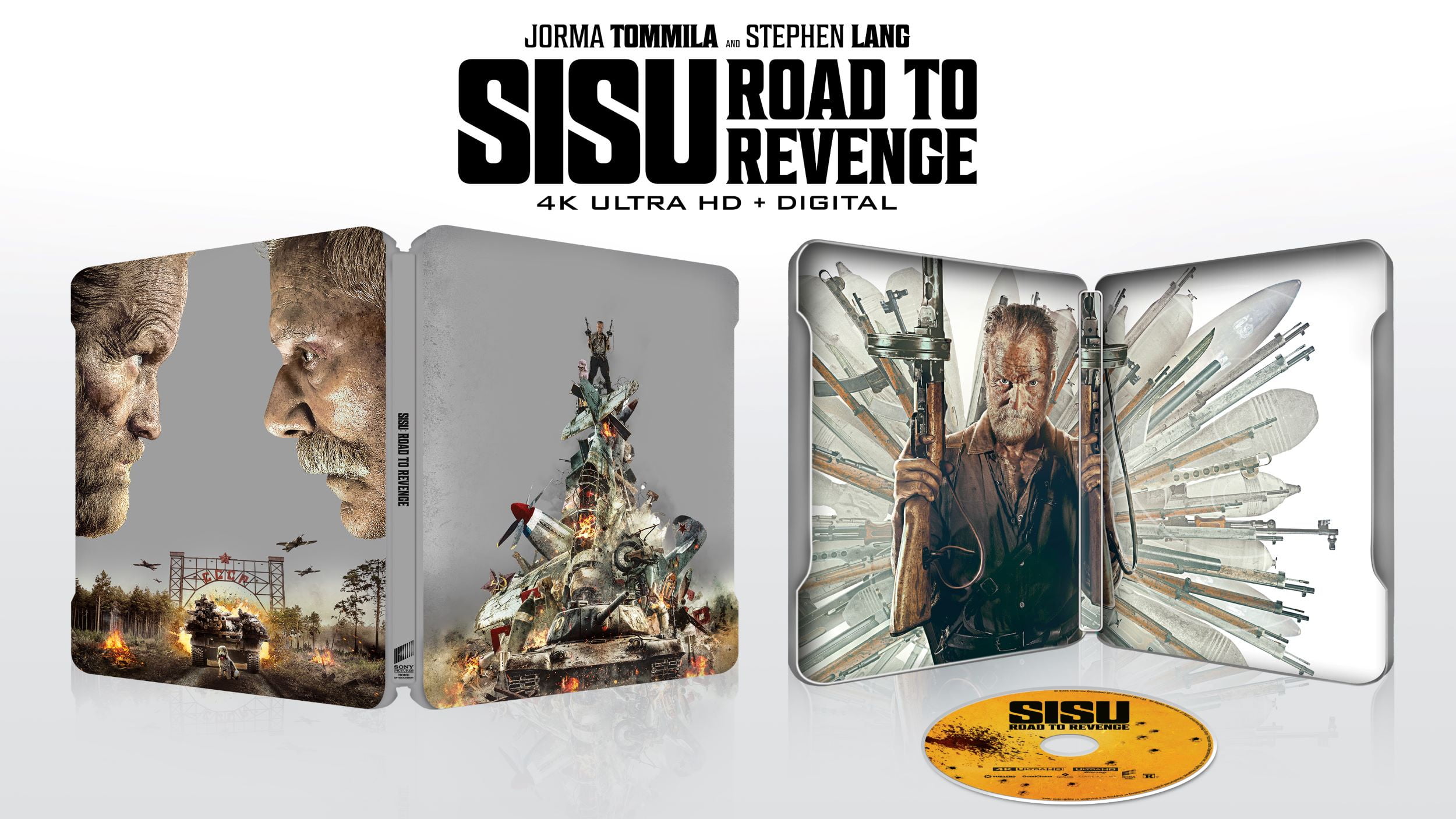 Sisu: Road to Revenge (Steelbook) (4K Ultra HD + Digital Copy) Sony Pictures, Action & Adventure, Thriller