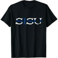 thumbnail image 1 of Sisu Suomi Finland Travel Fin Roots Finnish Flag T-Shirt, 1 of 4