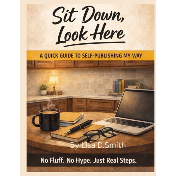 Sit Down, Look Here: A quick guide to self publishing my way, (Paperback)