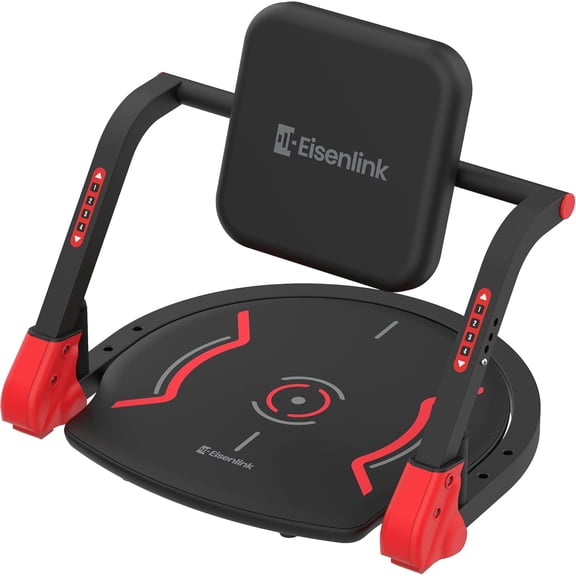 Sit Up Exercise Equipment with 4 Adjustable Resistance Levels, Flat Backrest Ab Crunch Machine for Stomach & Core Workout, Ab Machine, Ab Trainer, Sit Up Machine for Home Gym Men & Women