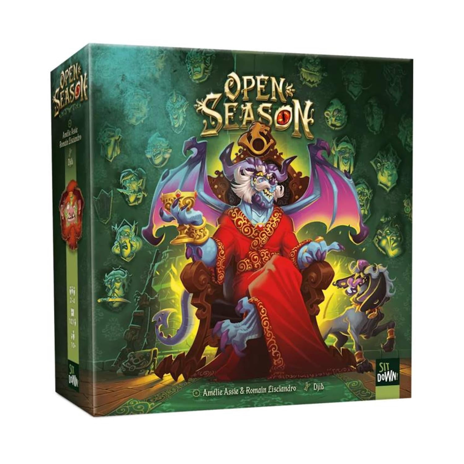 Sit Down Games: Open TSF6 Season - Strategy Board Game, Card Collection ...