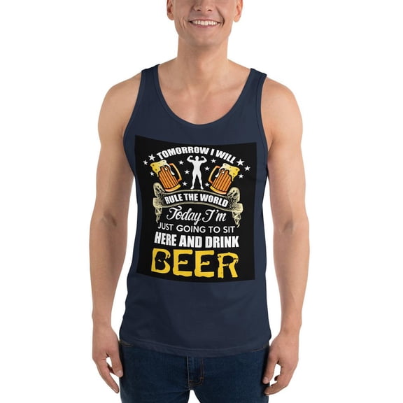 Sit Here And Drink Beer Tank Top