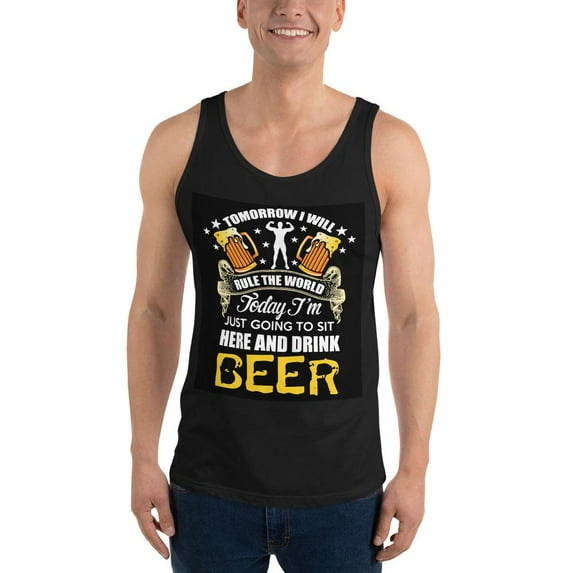 Sit Here And Drink Beer Tank Top
