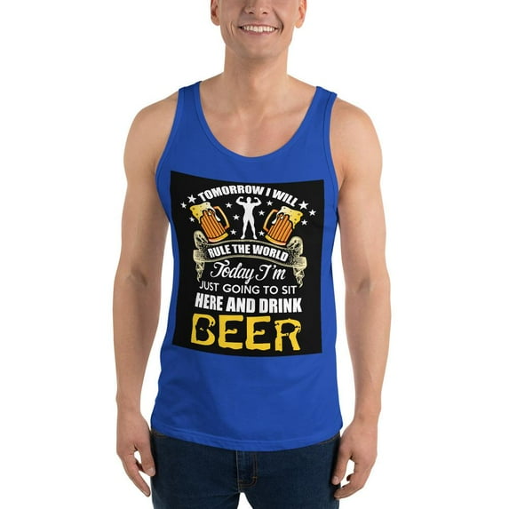 Sit Here And Drink Beer Tank Top