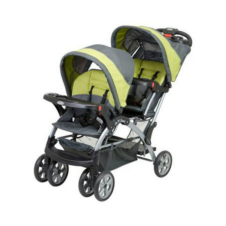 Sit n stand top double stroller walmart