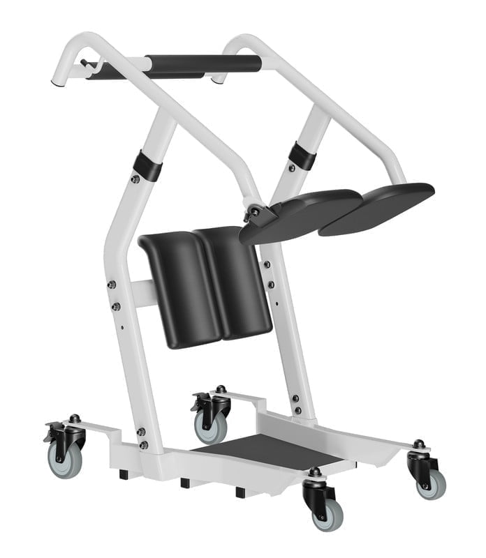 VOCIC Sit to Stand Lift for Seniors, One-Step Standing Aid Transfer Unit with Wheels, Home Use