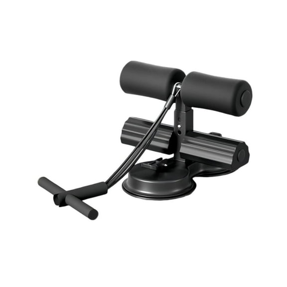 Sit Up Bar Foot Holder Heigh Adjustable, Sit Up Assistance Device with 2 Strong Suction Cups Ab Workouts Home Workouts