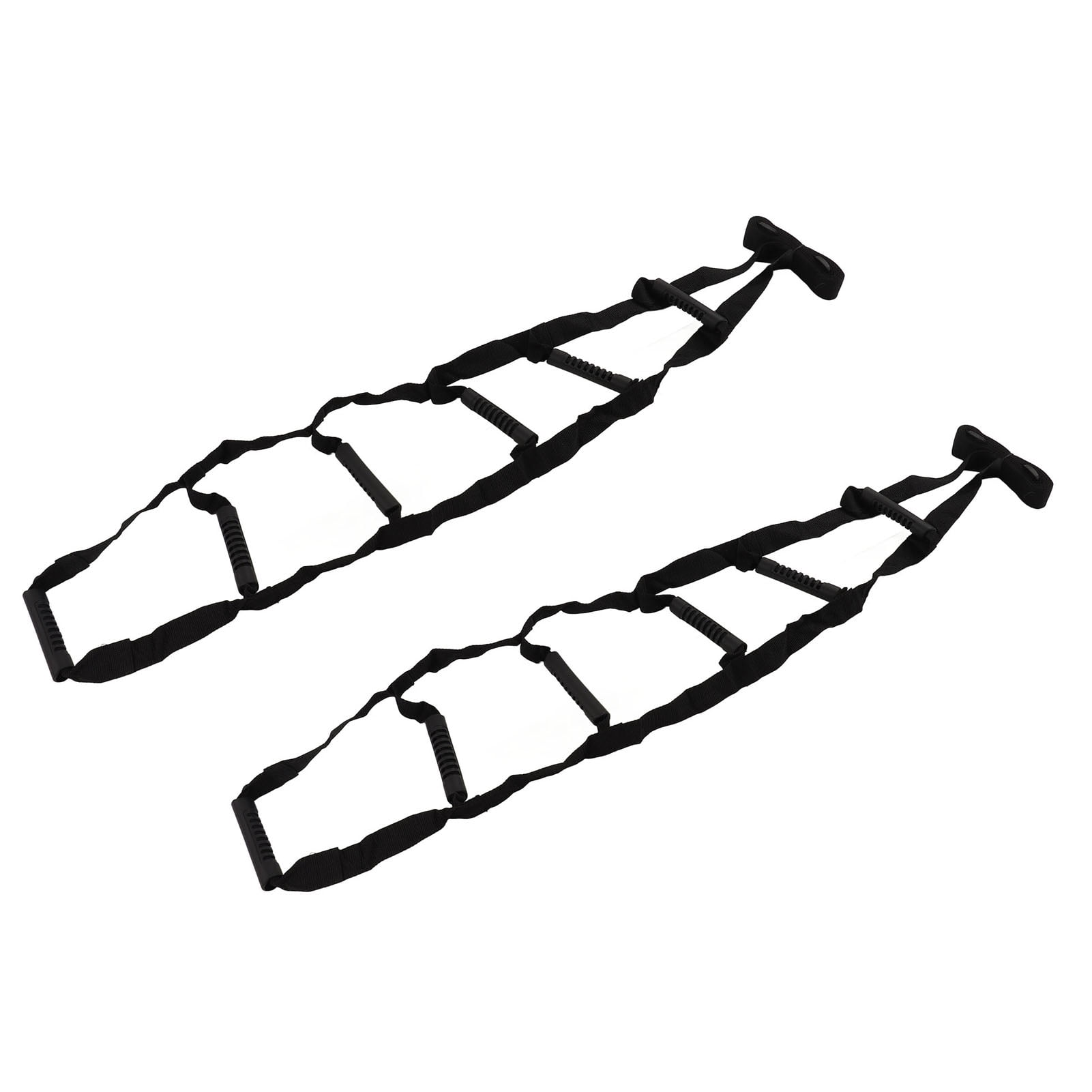 Sit Up Rope Handle Ladder, Practical 2pcs Anti Slip Bed Ladder Assist