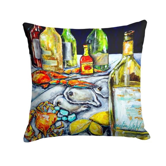 Sit a Spell Fabric Decorative Pillow