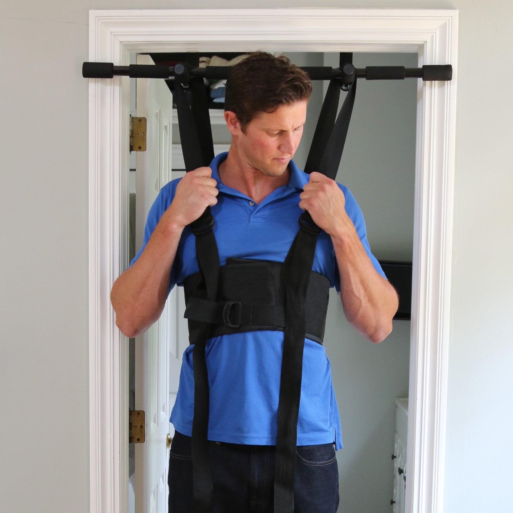 Back Decompression Jacket Sit and Decompress - Spinal Decompression Harness, XLarge (49-54 inch ...