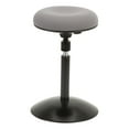 thumbnail image 1 of Sit-to-Stand Active Stool w/ Pivot Round Seat-Gray, 1 of 6