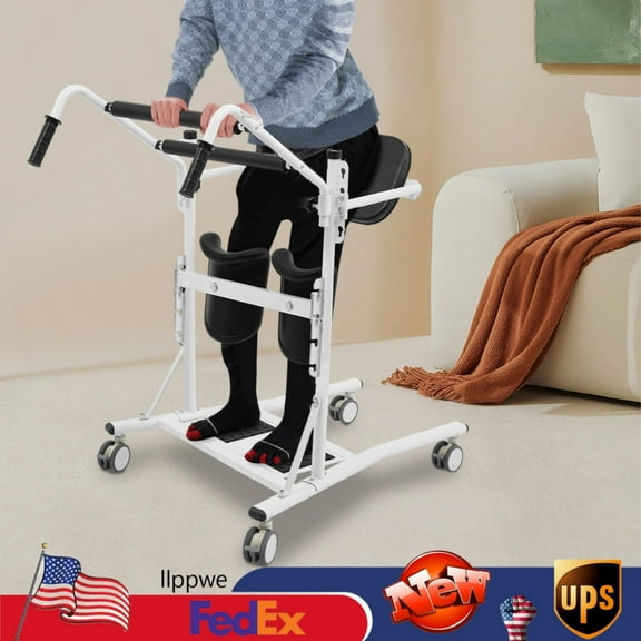 Sit to Stand Lift Stand Assist Lift Aid Standing Lift Assist Patient Transfer Device for Elderly Senior 120kg