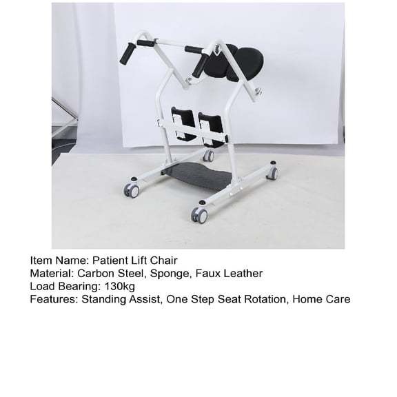 Sit to Stand Lift for Handicapped,Patient Lift Chair Transport Device with Wheels for Home Care,Fall Prevention Stand Assist Transfer Lifter