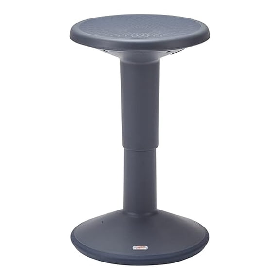 SitWell Wobble Stool, Adjustable Height, Active Seating, Grey