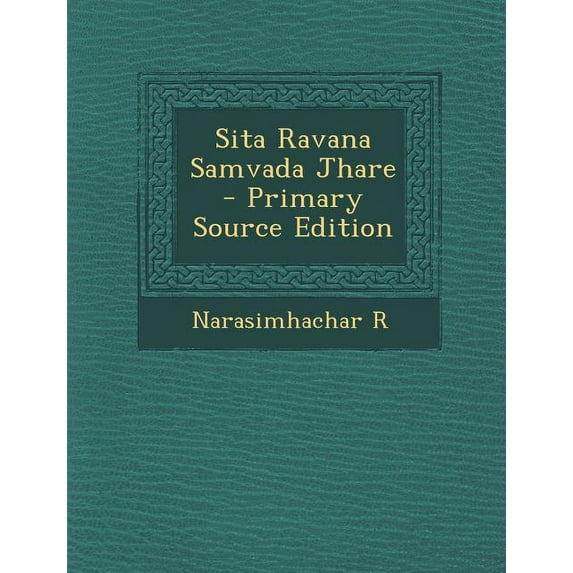 Sita Ravana Samvada Jhare (Paperback)