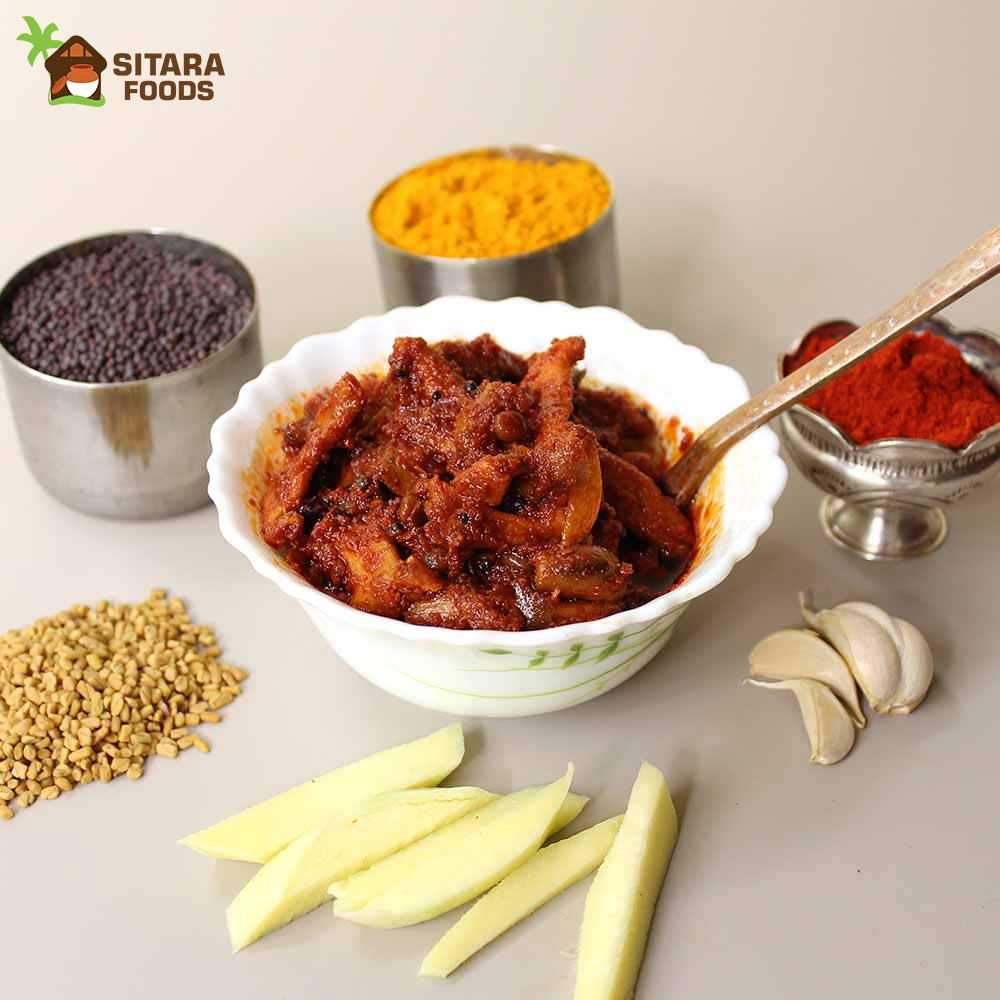Sitara Foods Maagai Sliced Mango Pickle Aam Achar Andhra Style Home
