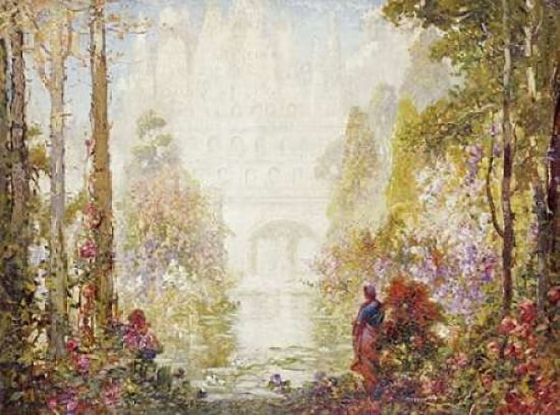 Sitas Garden II Canvas Art - Tom Mostyn (18 x 24)