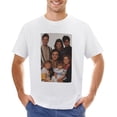thumbnail image 1 of Sitcom Family Men’s T-Shirt 100% Cotton Casual Short Sleeve Tops Gift Tee White XL, 1 of 2