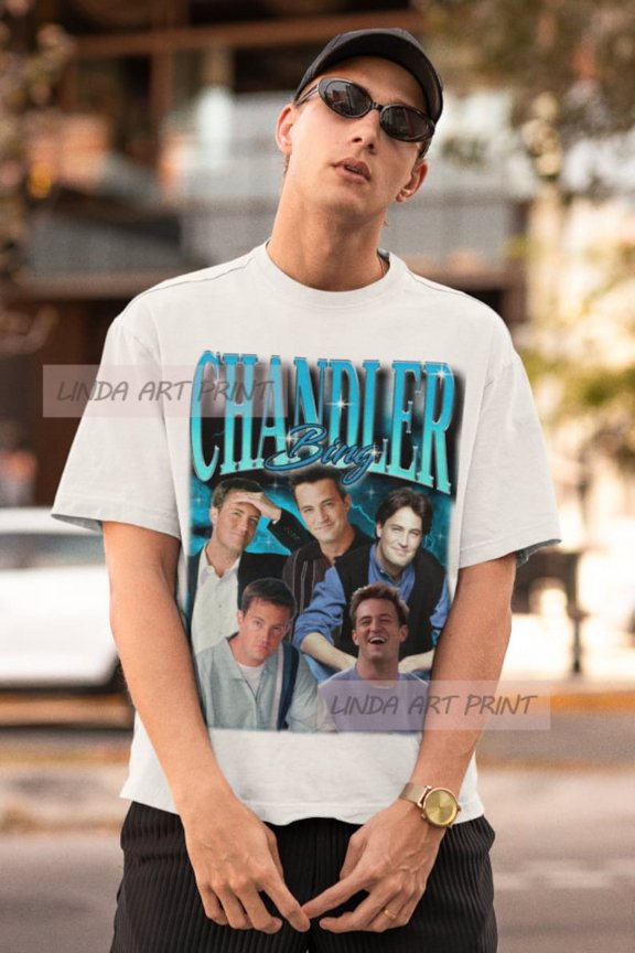 Sitcom Friend Inspired Retro Television Memorial Design T-shirt