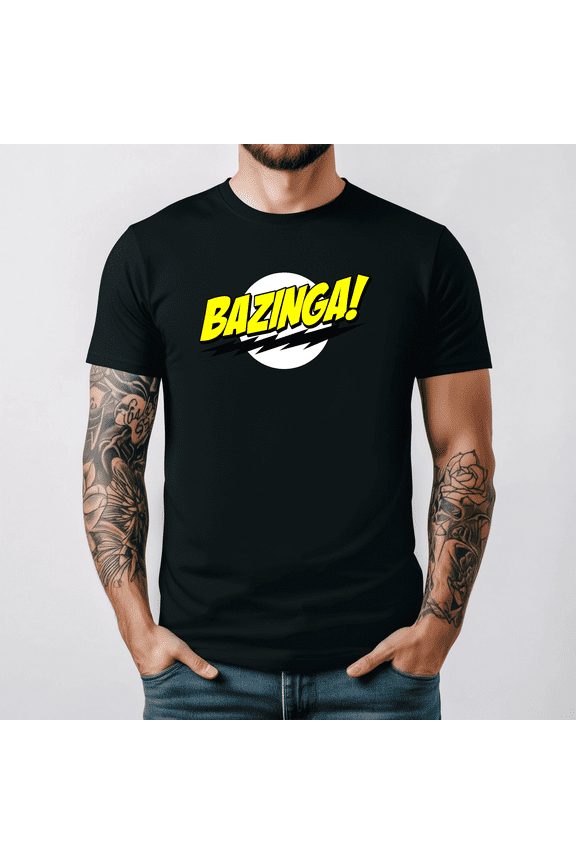 Sitcom Quote T Shirt Big Bang Theory Fan Sheldon Bazinga Graphic GiftV80448,for unisex up to 5XL