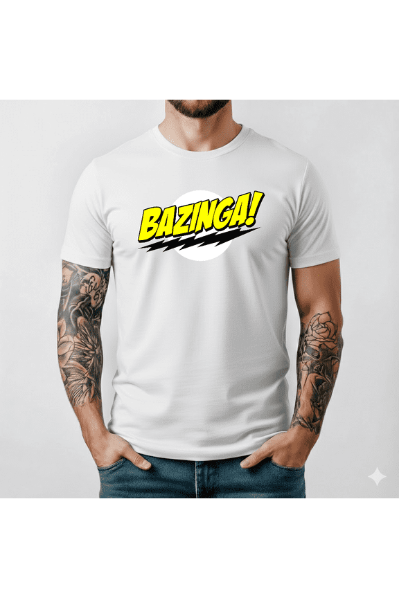 Sitcom Quote T Shirt Big Bang Theory Fan Sheldon Bazinga Graphic GiftV80448,for unisex up to 5XL