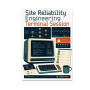Site Reliability Engineering Terminal Session - SRE Teams, 13 x 19 in Glossy Unframed Wall Poster, Vertical