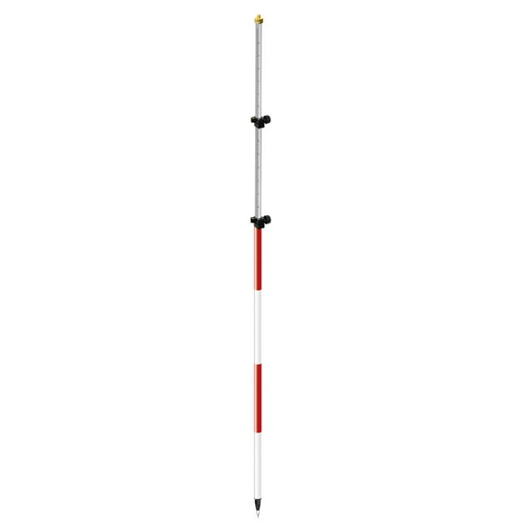 SitePro 07-4712-TMA 12' Twist-Lock Prism Pole Red/White