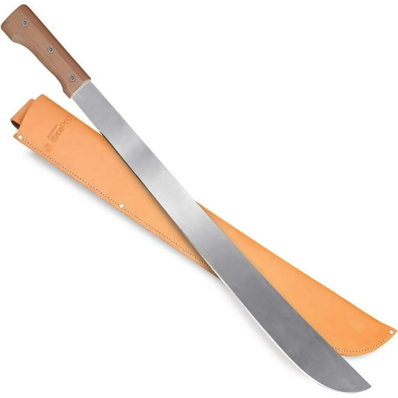 SitePro "28"" Colombian Machete with Sheath" (COLO28-LS) Silver
