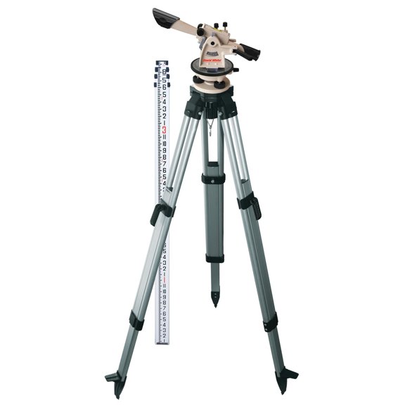 SitePro L6-20 22-Power Optical Meridian Level Kit (10ths)