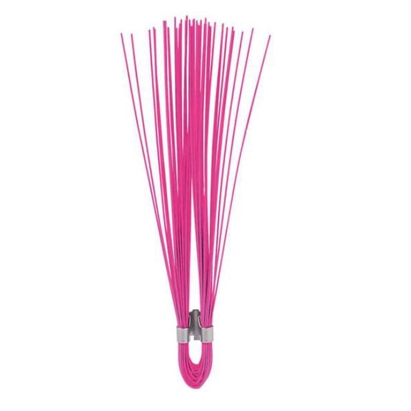 SitePro Stake Whisker Marker, 6-in Flo-Pink (Bundle of 25 Whiskers) - 19-SW6-FP-BND