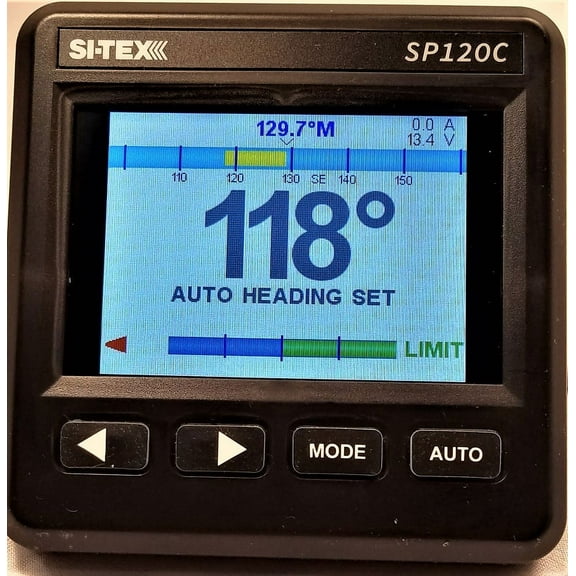 Sitex SP120C Color Autopilot Rudder Feedback No Drive