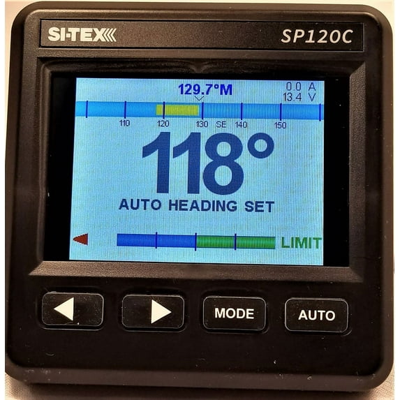 Sitex SP120C Color Autopilot Rudder Feedback No Drive