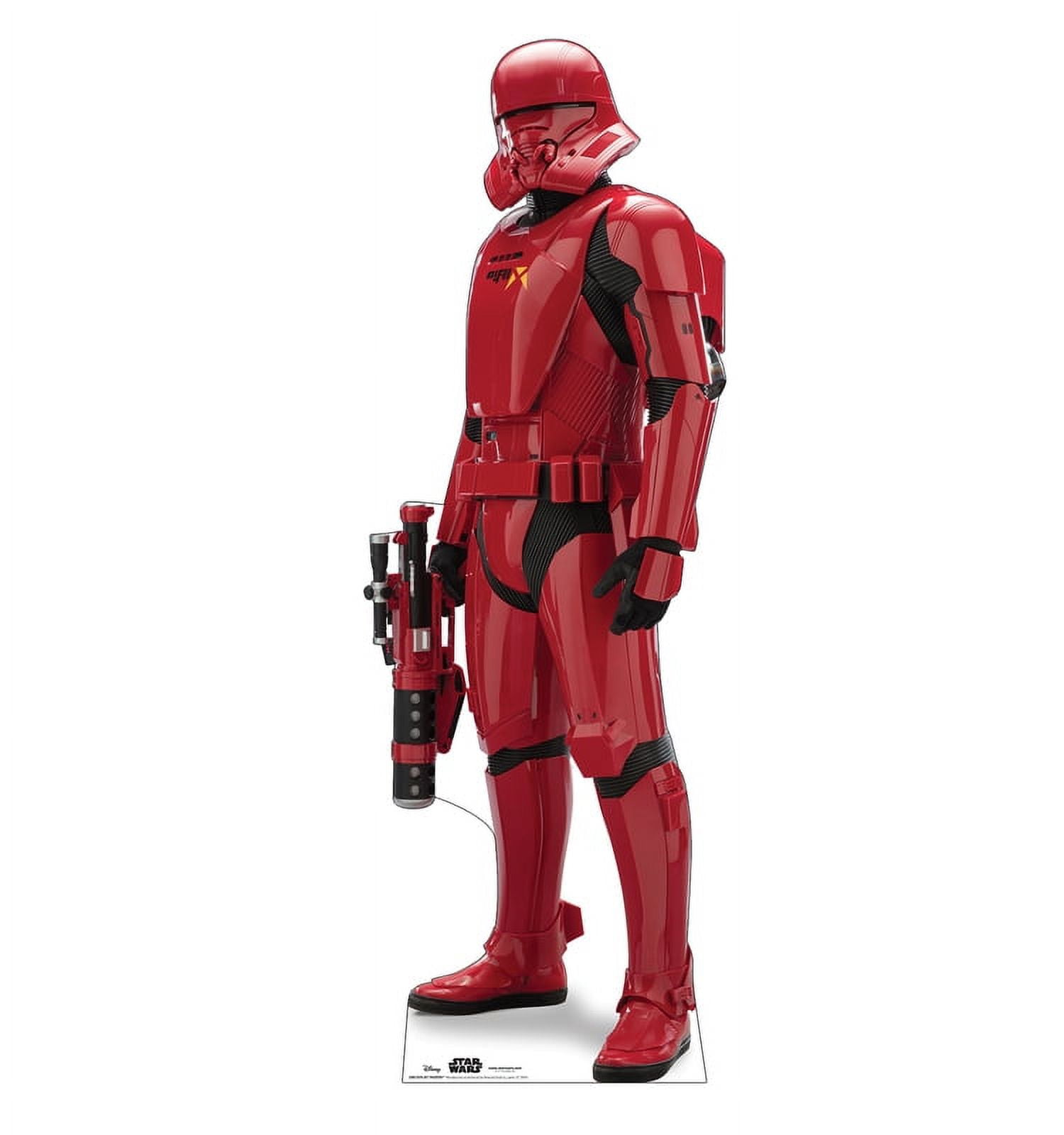72'' Red and Black Cardboard Star Wars Standup