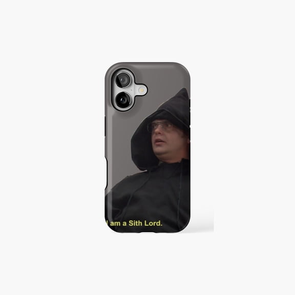 Sith Lord Funny Parody Cartoon Inspired Design Universal Phone Case for iPhone 11–17 Pro Max