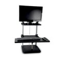 thumbnail image 1 of Siting/Standing Adjustable Workstation - Universal Computer/personal computer Desk Stand (2 Adjustable Shelf Trays), 1 of 1