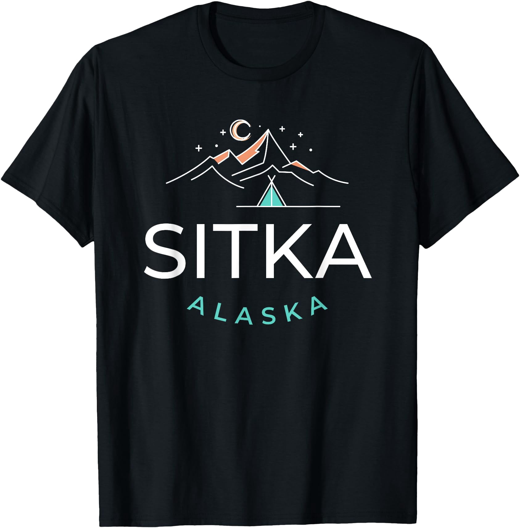 Sitka Sign Sitka Alaska Souvenirs T-Shirt - Walmart.com
