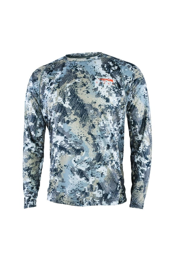 Sitka CORE Lt Wt Crew - LS Optifade Elevated II Large Tall 10064-EV-LT