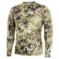 thumbnail image 1 of Sitka CORE Lightweight Crew Long Sleeve Shirt, Optifade Subalpine, Quick-Dry, Odor Control, Large Tall (10064-SA-LT), 1 of 5